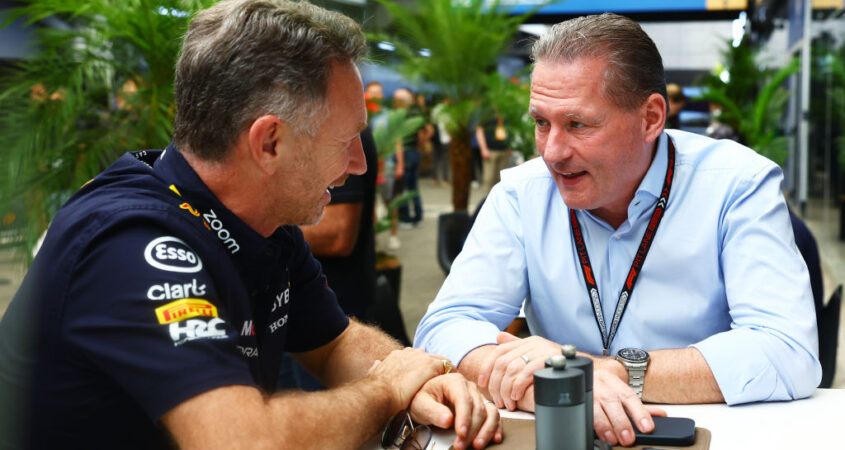 christian horner en jos verstappen