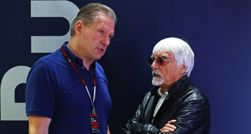 jos verstappen en bernie ecclestone