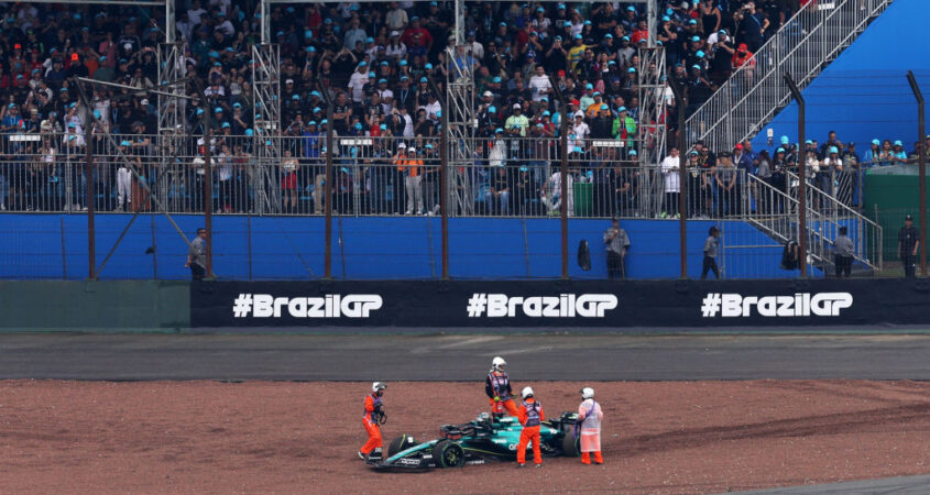 uitgestelde start stroll GP São Paulo