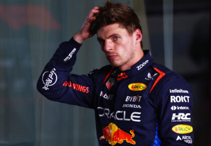 Verstappen baalt