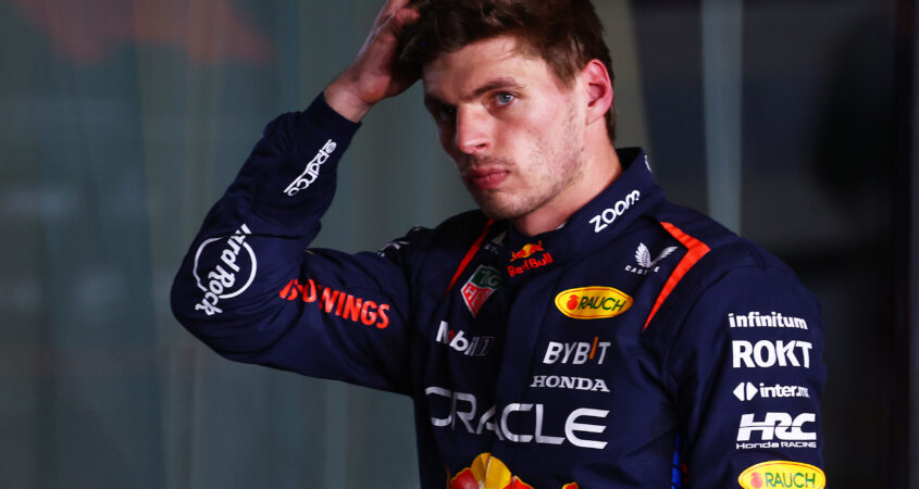 Verstappen baalt