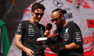 george russell en lewis hamilton