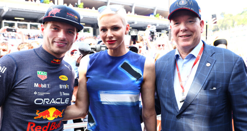 Foundation Princess Charlene eert Max Verstappen