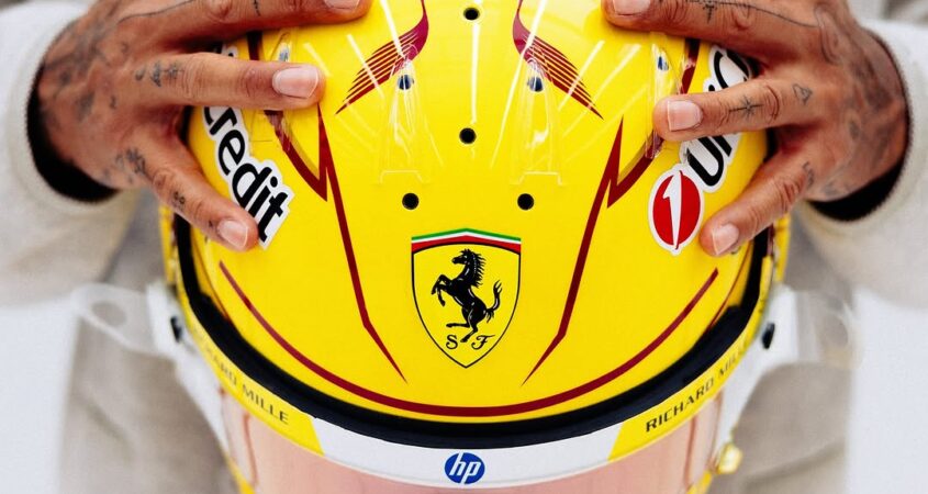 Helm Lewis Hamilton