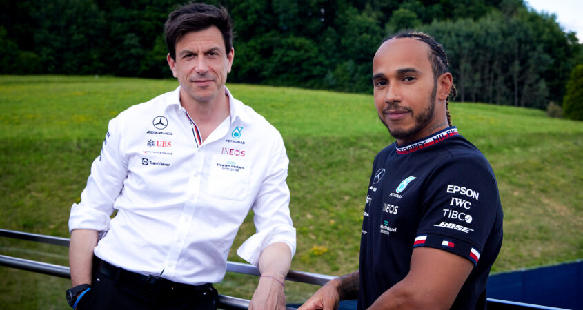 Wolff over nieuwe beelden Hamilton