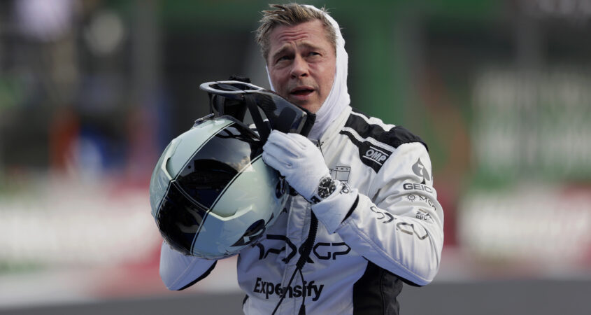 Brad Pitt Verstappen