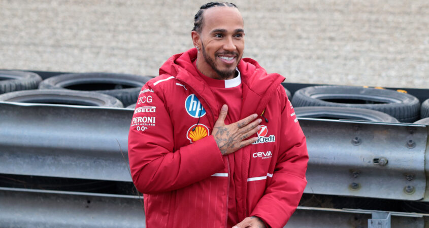 Hamilton Ferrari