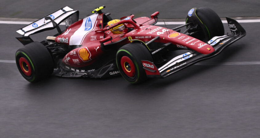 Hamilton Ferrari-debuut