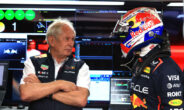 Helmut Marko en Max Verstappen